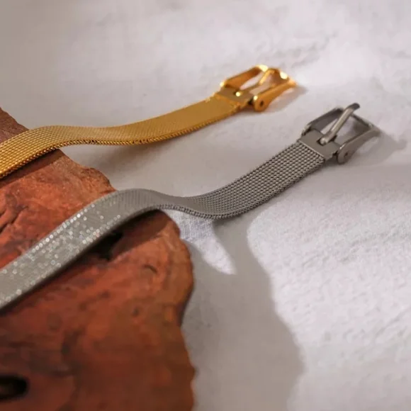 Chic Stainless Steel Bangle Bracelet - Picture 8 of 8